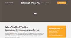 Desktop Screenshot of laramielegal.com